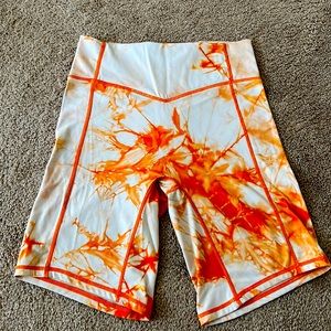 The Rider Short - Tie Die Mango- SM